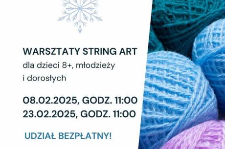 Wyczarujmy zimę w Wiśle - Warsztaty String Art